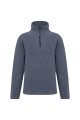 Fleece sweater kariban Enzo K912 FRENCHNAVYHEATHER